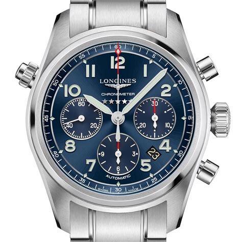 Longines 42MM Spirit Automatic Chronometer Chronograph Watch L38204936 – NAGI