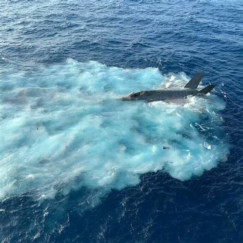 Video of F-35 crashing over South China Sea going viral – Watch it here ...