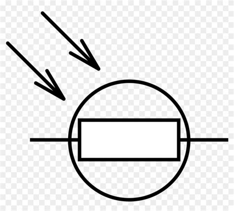 Light Dependent Resistor Symbol Png, Transparent Png - 1200x960 ...