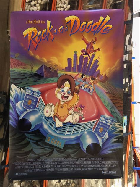 Rock a Doodle 1991 1 Sheet Movie Poster - Etsy