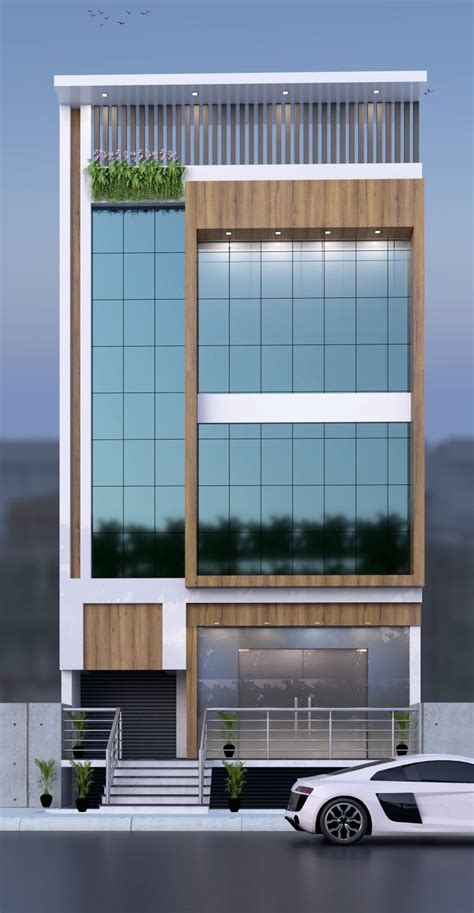 Exterior design of commercial building project | Ps Creation design 2022 | Building front ...