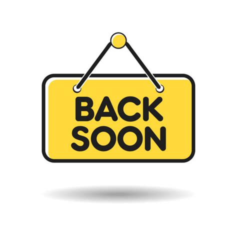 Back Soon Illustrations, Royalty-Free Vector Graphics & Clip Art - iStock