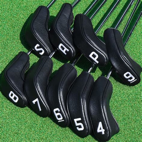 Big Teeth Golf Hybrid Iron Head Covers Right&left handed clubs ...