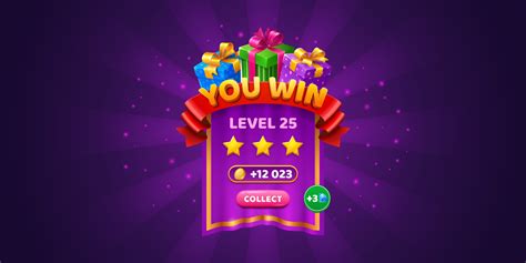 You win game popup banner, casino jackpot screen 15917582 Vector Art at ...