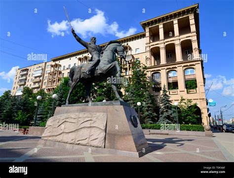 Moscow street view, Russia Stock Photo - Alamy