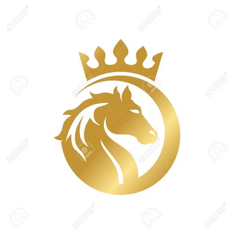 Horse Logo Template Stock Photo, Picture And Royalty Free Image. Image ...