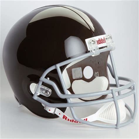 Riddell Green Bay Packers Brown Throwback Replica Full-Size Helmet