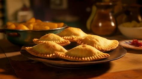 Premium AI Image | Empanada a Traditional Argentine Delicacy A stunning ...