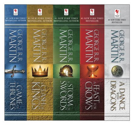 George R. R. Martin's A Game of Thrones 5-Book Boxed Set (Song of Ice ...