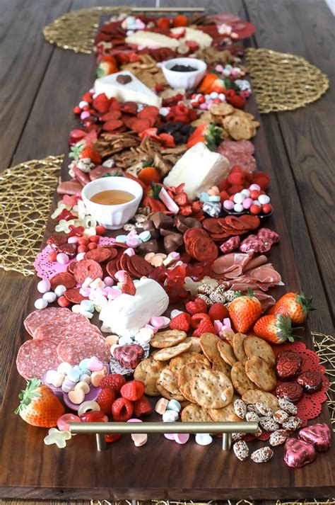 Valentine's Day Charcuterie Board - Little Bits of Real Food