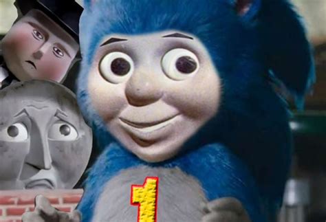 Thomas the Hedgehog / Sonic the Train Engine [oc] : r/memes