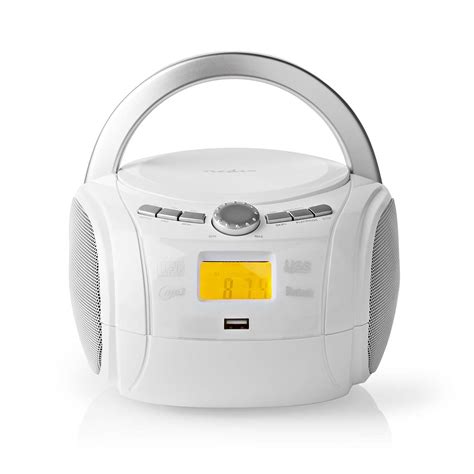 CD Player Boombox | Battery Powered / Mains Powered | Stereo | 9 W | Bluetooth® | FM | USB ...