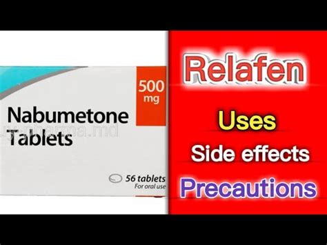 Relafen | Relafen uses | Relafen side effects | Relafen precautions | medicine bank - YouTube