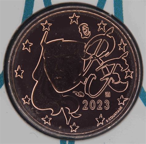 France 2 Cent Coin 2023 - euro-coins.tv - The Online Eurocoins Catalogue