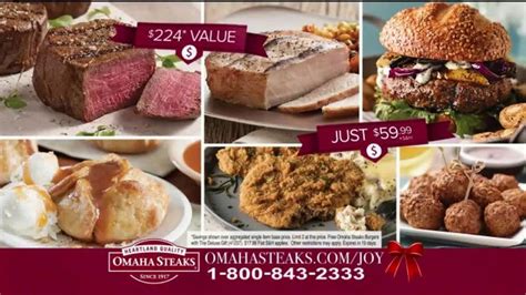 Omaha Steaks Deluxe Gift Package TV Spot, 'Holidays: Get it All' - iSpot.tv