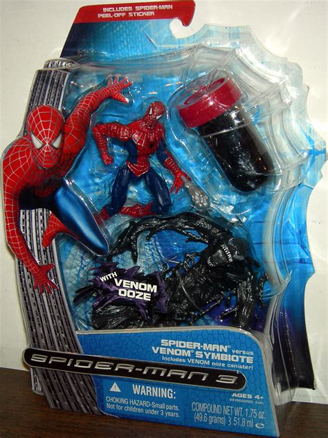 Spider-Man Versus Venom Symbiote Figures Hasbro