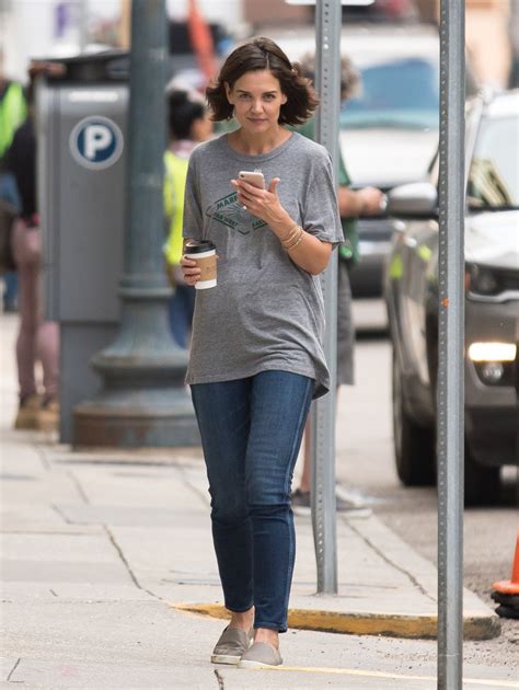 Katie Holmes - "The Secret" Set in New Orleans 10/31/2018 • CelebMafia