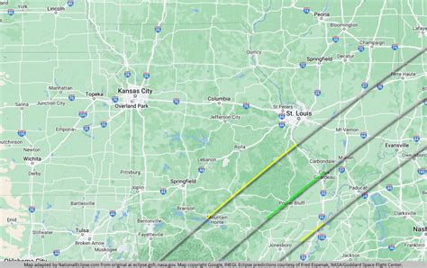 National Eclipse | Eclipse Maps | April 8, 2024 - Total Solar Eclipse