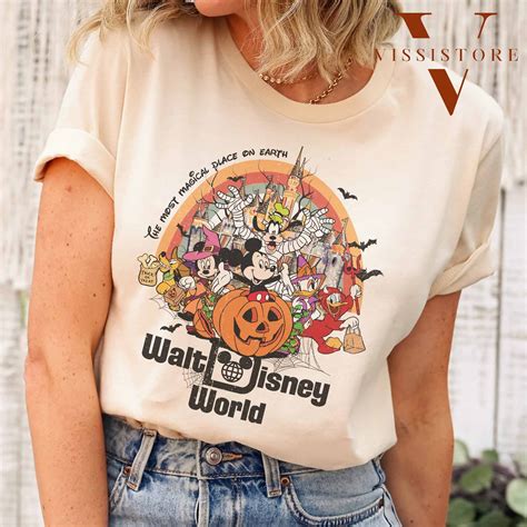 Vintage Walt Disney World Halloween Shirt, Disney Halloween Shirt