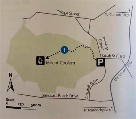 Mount Coolum National Park - Summit Track, Walk Map, Lookout, Parking