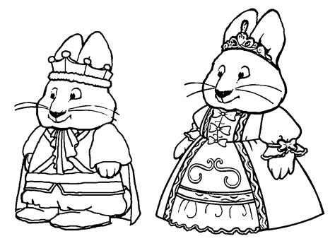 Max And Ruby Coloring Pages - Wecoloringpage | Max and ruby, Coloring ...