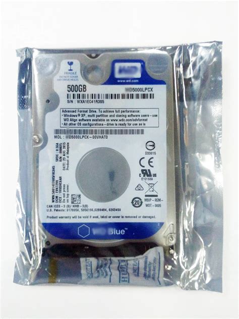 Refurbished 2.5 Inch Hdd 500gb 5400 Rpm Sata 6gb/s Hard Drive Disk For ...