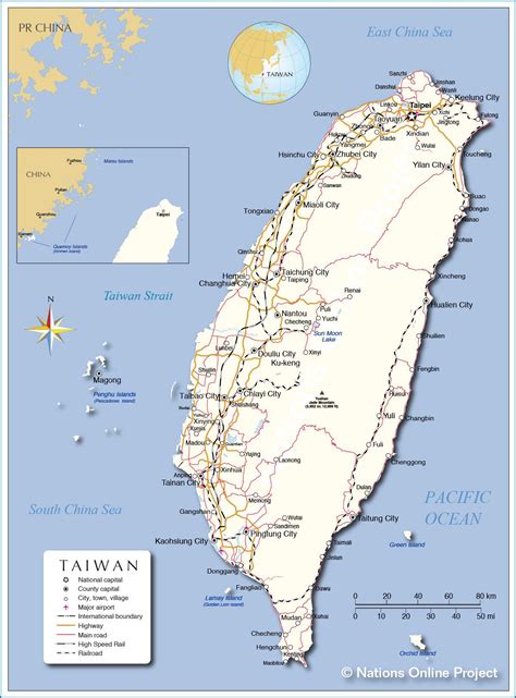 Map of Taiwan | Island tour, Island, Hualien city