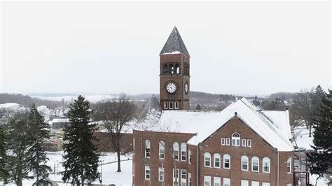 Slippery Rock University Photo Galleries and Digital Archive | Campus Drone Video - January 2019