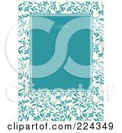Royalty Free Turquoise Invitation Clip Art by BestVector | Page 1