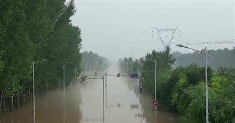 Flooded streets, trapped residents in Zhuozhou test China's disaster ...