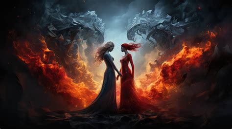 A Dance of Fire and Ice by sdwrage on DeviantArt