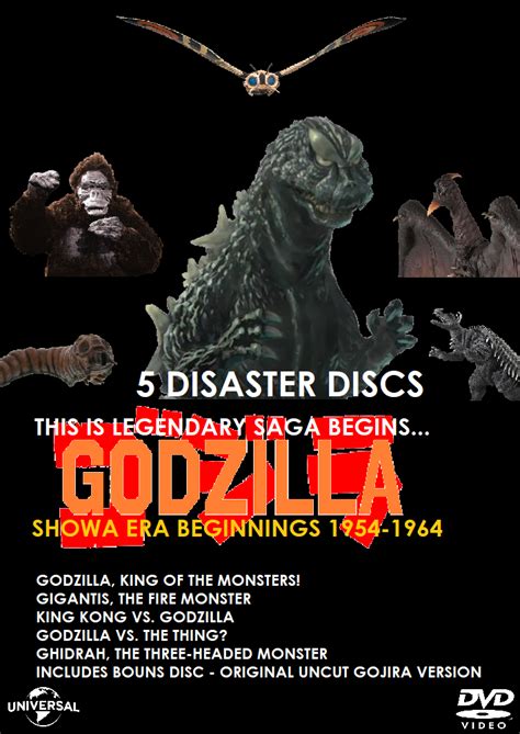 Godzilla: Showa Era Beginnings (DVD) | Zilla Fanon Wiki | Fandom