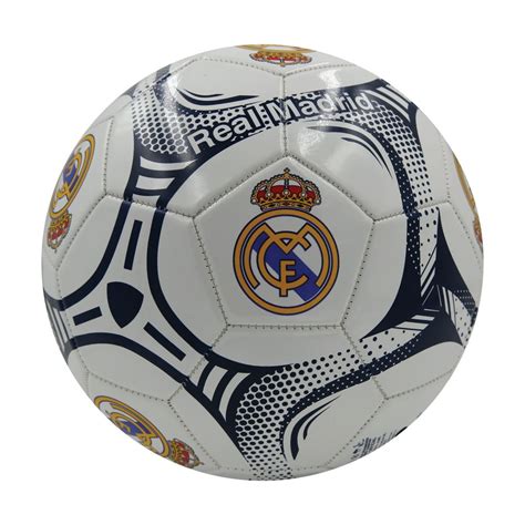 Real Madrid Soccer Ball, Size 5, Blue, Gold and White - Walmart.com ...