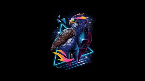 Hawk 80s Design 4k Wallpaper,HD Artist Wallpapers,4k Wallpapers,Images ...