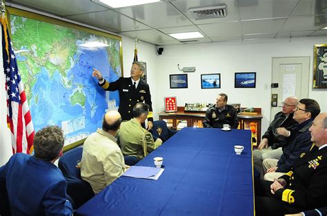 Take A Rare Glimpse Inside The Navy's Massive Blue Ridge Class Command Ships