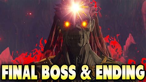 Final Boss + Ending (No Damage) | The Legend of Zelda: Tears of the Kingdom - YouTube