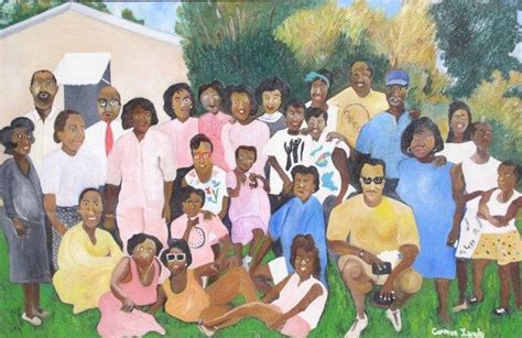 Family-Reunion-595x386 5 Pieces of African American Cookout Art You ...