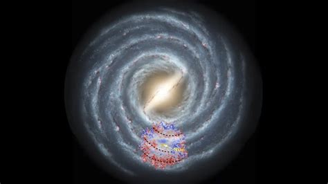 Milky Way galaxy's spiral arms revealed in stunning…