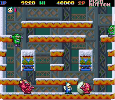 Snow Bros Arcade - retrogames!now