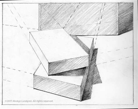 Drawing Basics: How To Find Angles and Proportions In Linear Perspective - Alvalyn Creative ...