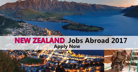 New Zealand Jobs Abroad 2017 (Job Opening for Skilled Workers) | Specof.com