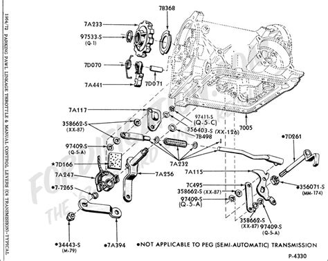 Ford C4 Transmission Diagram