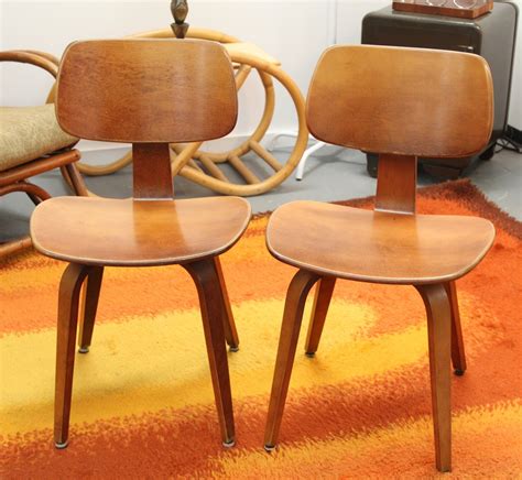 FOUND in ITHACA » Pair of Thonet 1950’s Bentwood Chairs (SOLD)