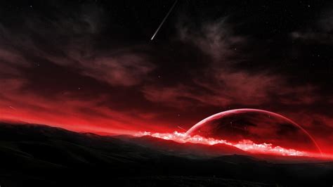 Red Space Wallpapers - Top Free Red Space Backgrounds - WallpaperAccess