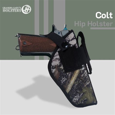 Colt Government Pistol 45 ACP .45 ACP 5.03" Barrel Hip Holster Gun ...