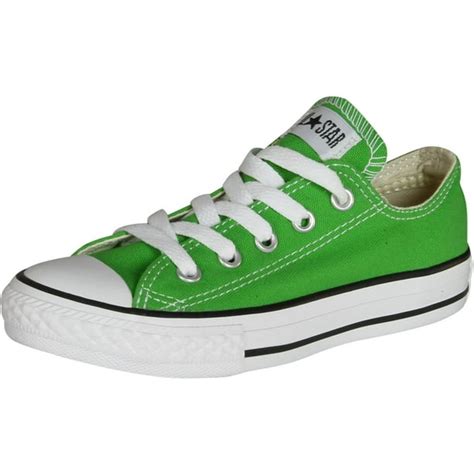 Converse - Converse Chuck Taylor All Star Low Top 130119F, Classic Green, 5 - Walmart.com ...