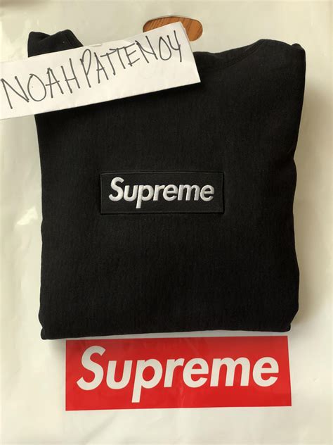 Supreme Black Box Logo Hoodie Size Medium : r/supremeclothing