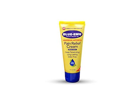 Blue Emu Maximum Arthritis Pain Relief Cream, 3 oz Ingredients and Reviews