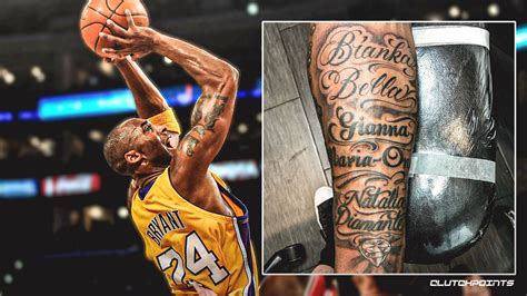 The Late Kobe Bryant Had A Tattoo Appointment Scheduled With Mister ...