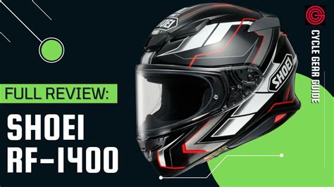 Shoei RF-1400 | Full Review - YouTube